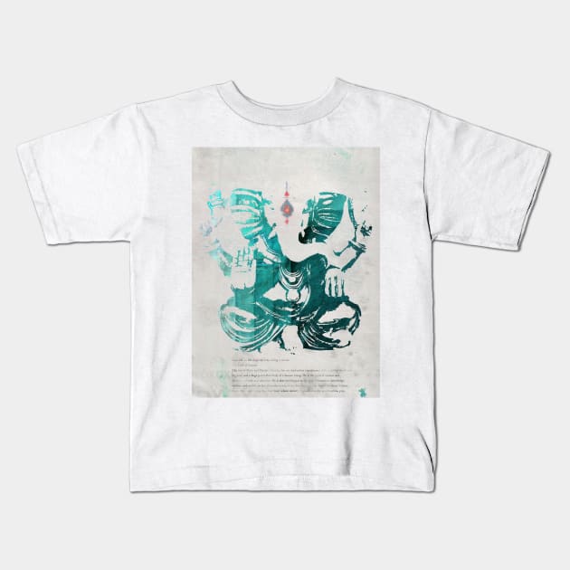 Ganesha T Kids T-Shirt by Woohoo